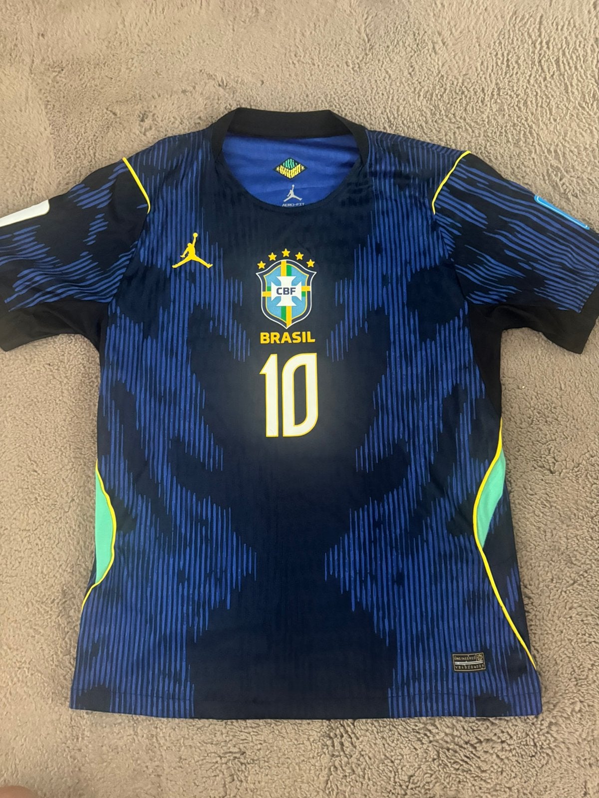 Neymar Jr Brazilië Wk 2026 Spelershirt uitshirt, Verzenden, Zo goed als nieuw, Shirt