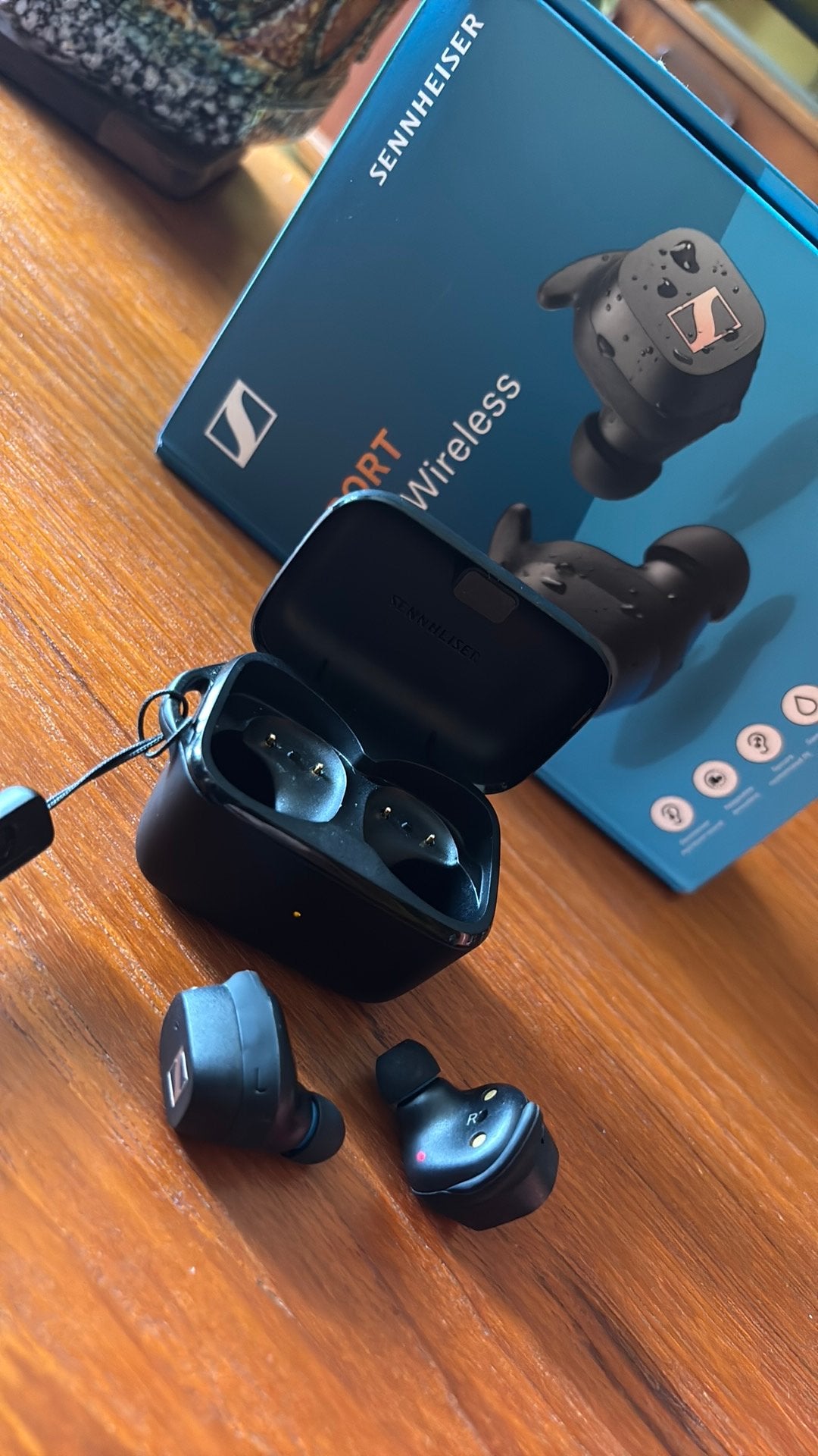 Sennheiser sport true wireless, Verzenden, Zo goed als nieuw, Sennheiser
