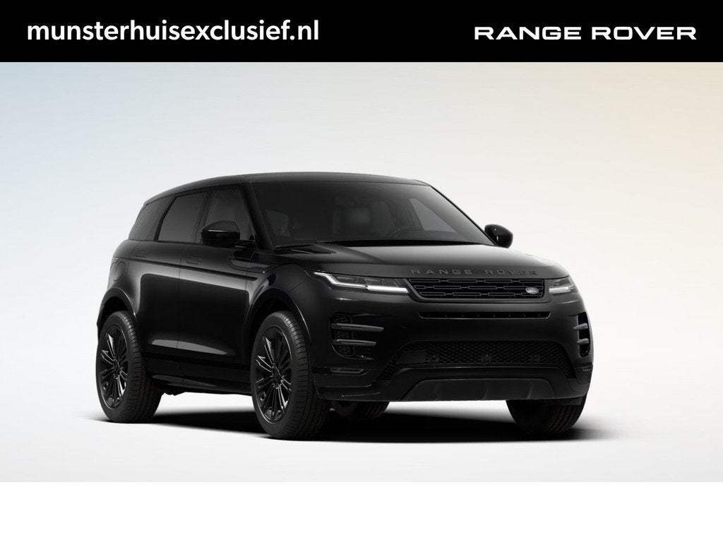 Land Rover Range Rover Evoque P270e PHEV AWD Business Dynami, Auto's, Land Rover, 12 maanden, 1498 cc, Zwart, Zwart