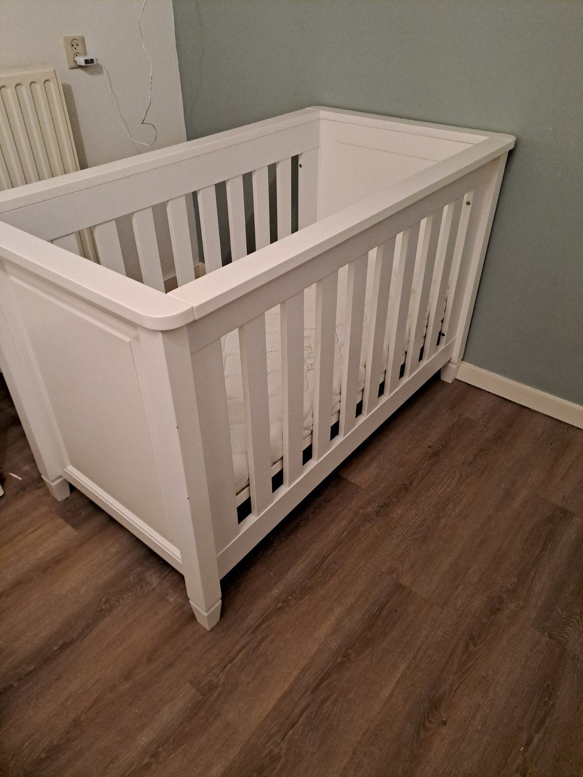 Commode, wandrek, ledikant Marbella, Ophalen, Gebruikt, Minder dan 140 cm, Matras