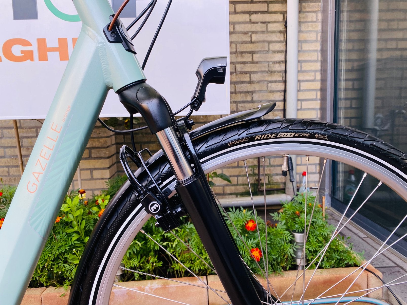 Elektrische Gazelle Orange c7+ Bosch Middenmotor Active Line, Ophalen of Verzenden, Zo goed als nieuw, 5467kc, 50 tot 53 cm