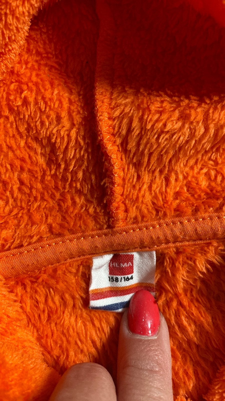 Oranje onesi, Ophalen of Verzenden, Zo goed als nieuw, Jongen of Meisje, Shirt of Longsleeve