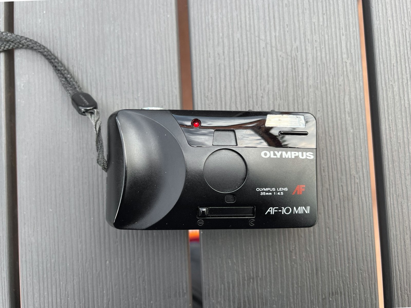 Olympus AF-10 Mini analoge 35mm camera – getest & werkend, Audio, Tv en Foto, Fotocamera's Analoog, Ophalen of Verzenden, Gebruikt