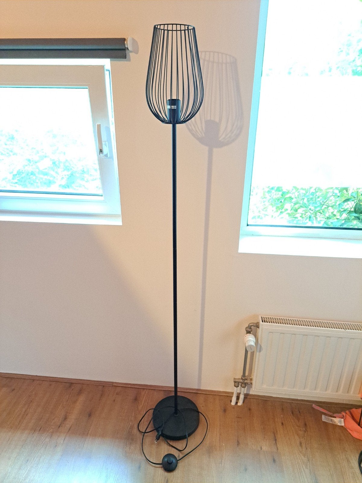 Industriële vloerlamp, Ophalen, Zo goed als nieuw, 150 tot 200 cm