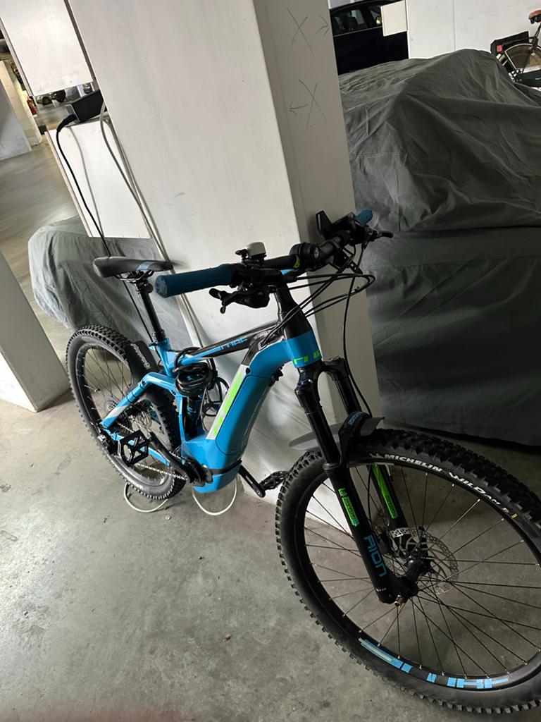 Cube elektrische mountainbike / e-bike, Fietsen en Brommers, Elektrische fietsen, 47 tot 51 cm, Ophalen of Verzenden, Gebruikt