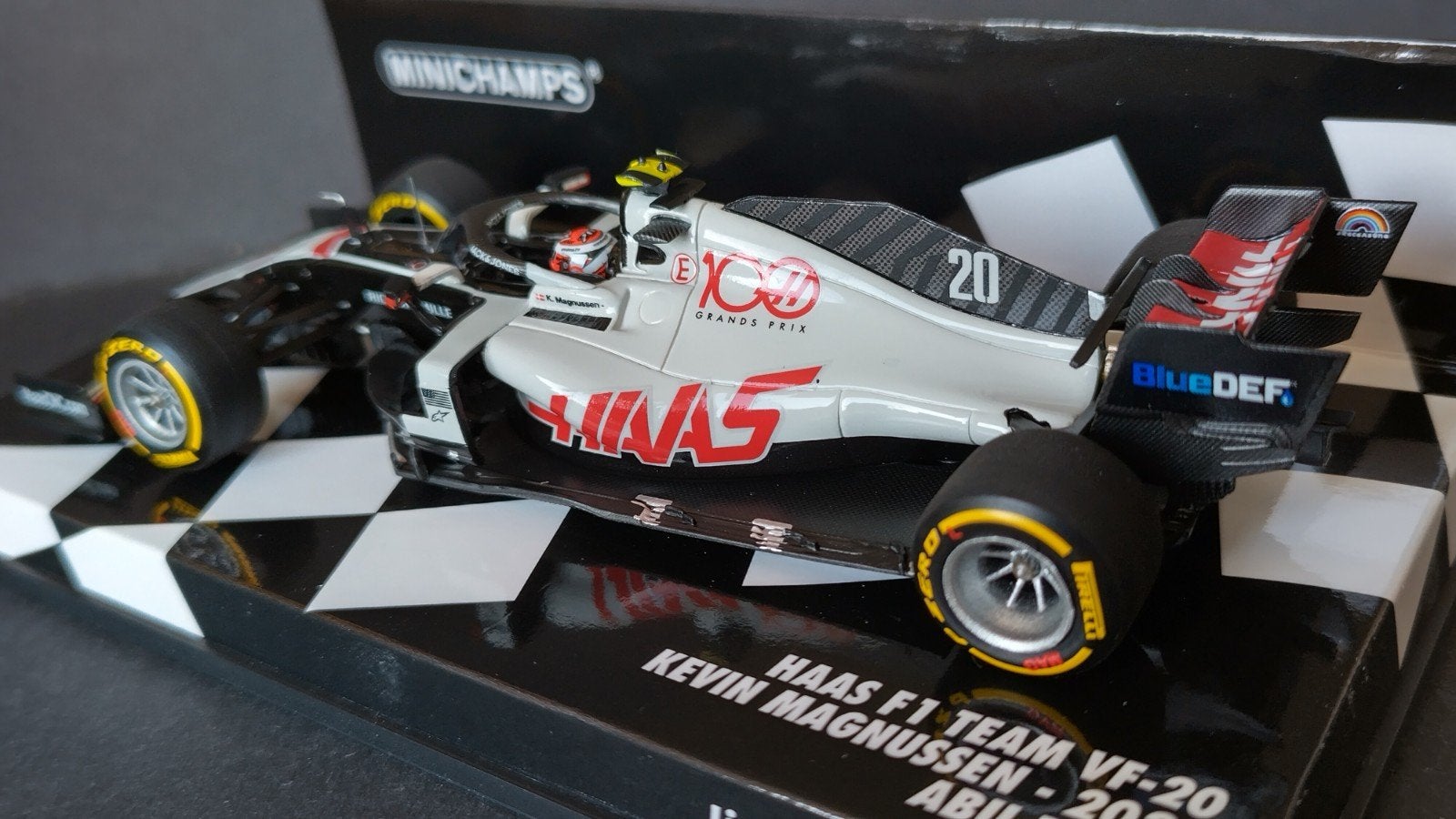 Haas F1 Team Kevin Magnussen 1:43 Minichamps Pol, Auto, Verzenden, ., Nieuw