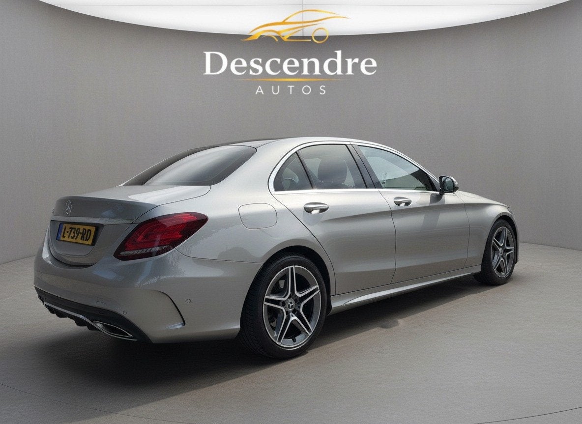 Mercedes-Benz C-Klasse 200 Business Solution AMG 6 maand gar, Auto's, Automaat, 4 cilinders, Met garantie (alle), Leder en Stof