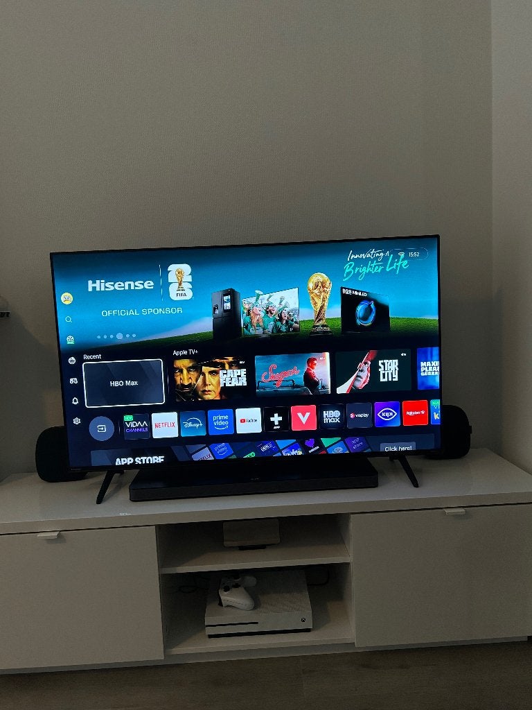 Hisense A6N 50 inch 4K zo goed als nieuw + LG soundplate, Audio, Tv en Foto, LED, 50 Hz, Zo goed als nieuw, 100 cm of meer