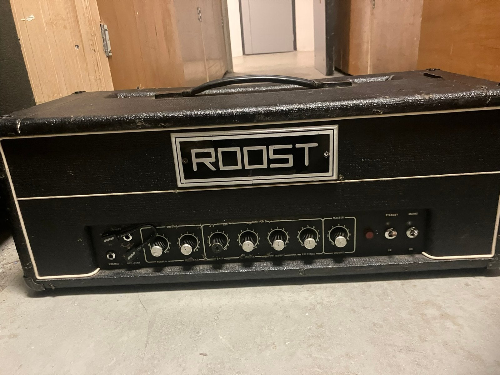 Roost 100 watt buizen amp, Ophalen of Verzenden, Zo goed als nieuw, 100 watt of meer