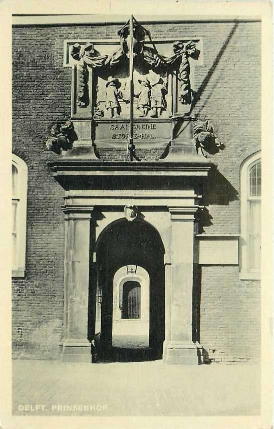 300-390-013 Delft Prinsenhof, Verzenden, Voor 1920, Zuid-Holland