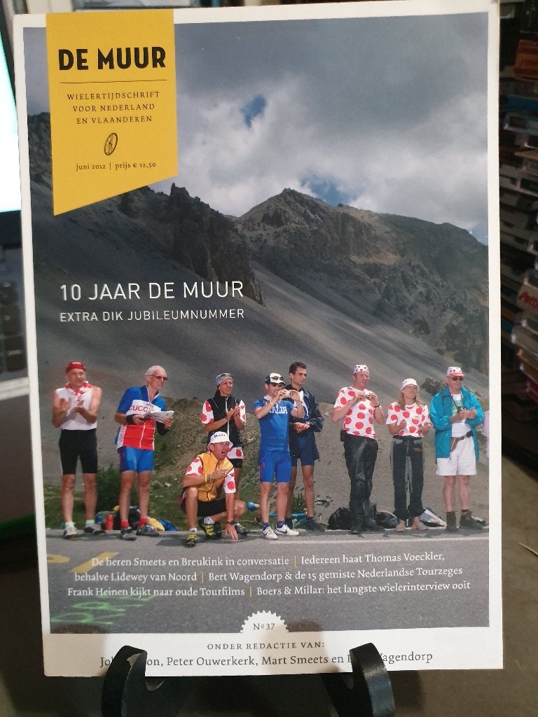 Wielertijdschrift de Muur 37, Boeken, Ophalen, Zo goed als nieuw, Lopen en Fietsen