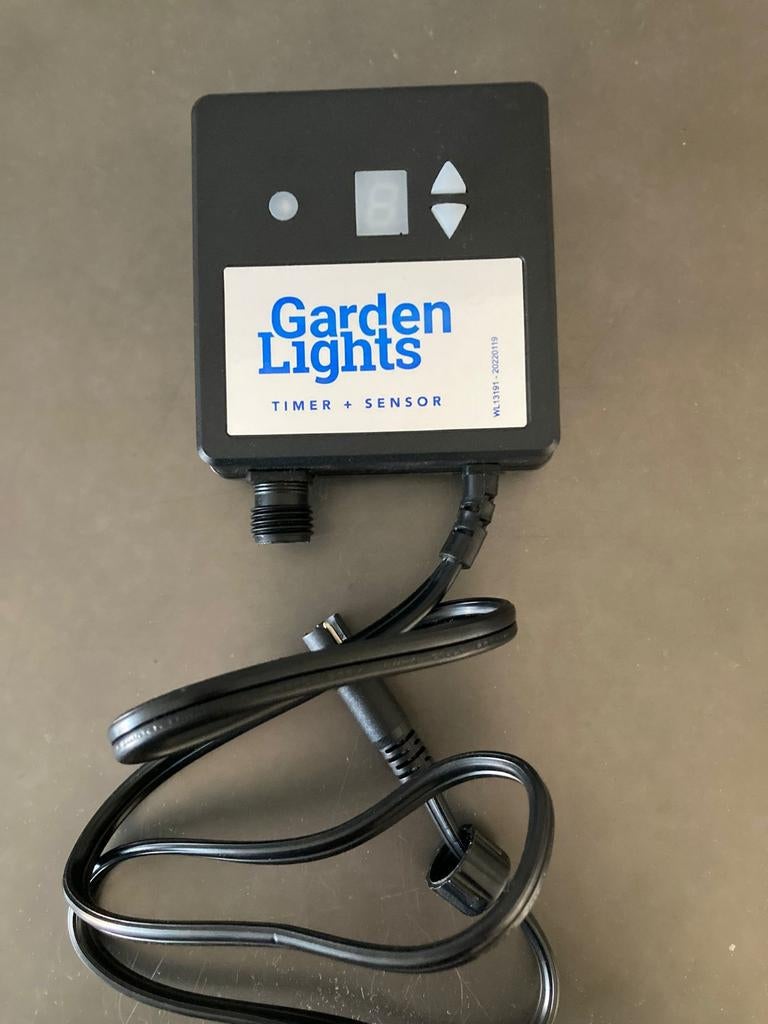 Garden Lights Timer + Sensor (12V, max 150W), Minder dan 50 watt, Nieuw, Ophalen of Verzenden, Netvoeding