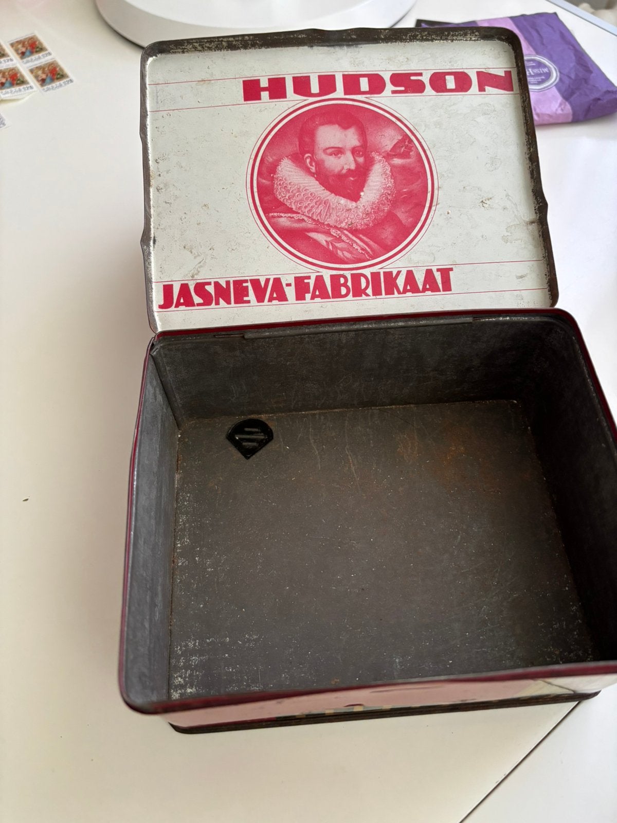 Antieke Sigarenblikjes, Verzamelen, Blikken, Verzenden, Gebruikt, Overige