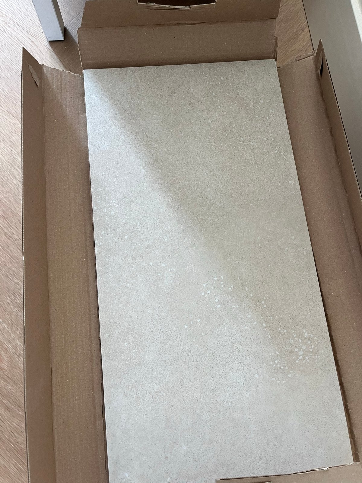 Beige Nieuwe RAKO Betonic keramische tegels 30x60 cm, Ophalen, 40 tot 60 cm, Keramiek, Nieuw