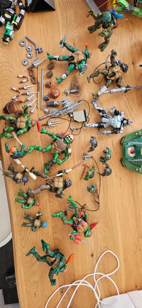 Ninja turtle, Ophalen