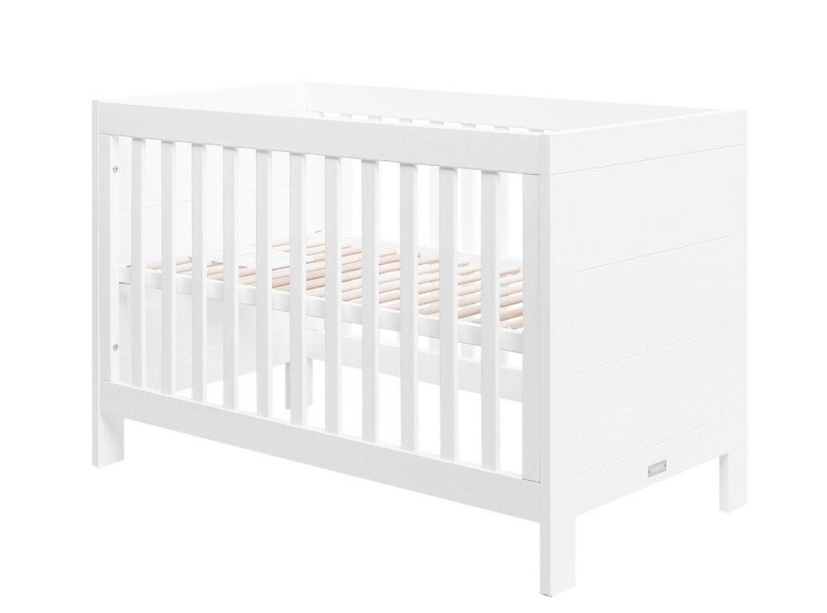 Wit houten ledikant voor baby's, Kinderen en Baby's, Ophalen, Gebruikt, Ledikant