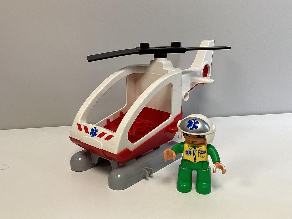 Duplo ambulance helikopter / ziekenhuis traumahelikopter, Aastvej 1, 7190 Billund, Denemarken, Product.compliance@LEGO.com, Ophalen of Verzenden