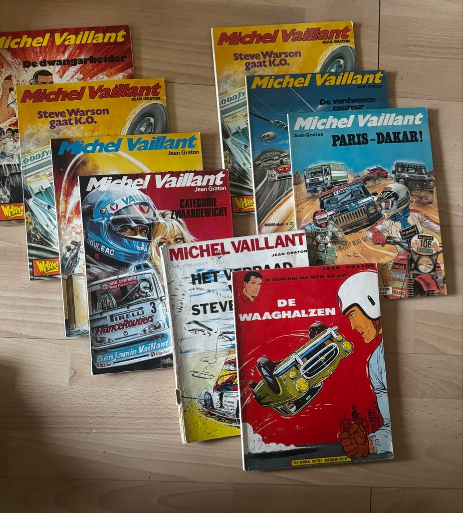 Michel Vaillant Stripboeken - Diverse Avonturen, Meerdere stripboeken, Ophalen, Gelezen