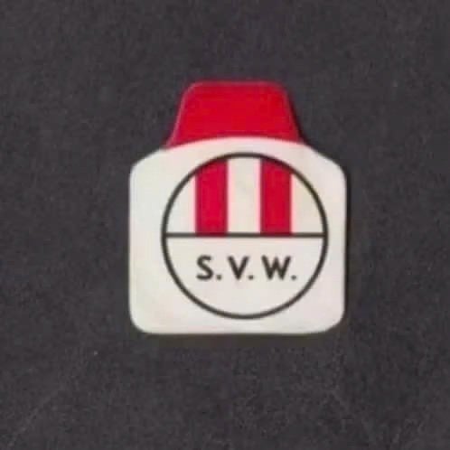 Embleem Logo Voetbalclub SVW Gorinchem 1960., Verzamelen, Ophalen of Verzenden, Zo goed als nieuw
