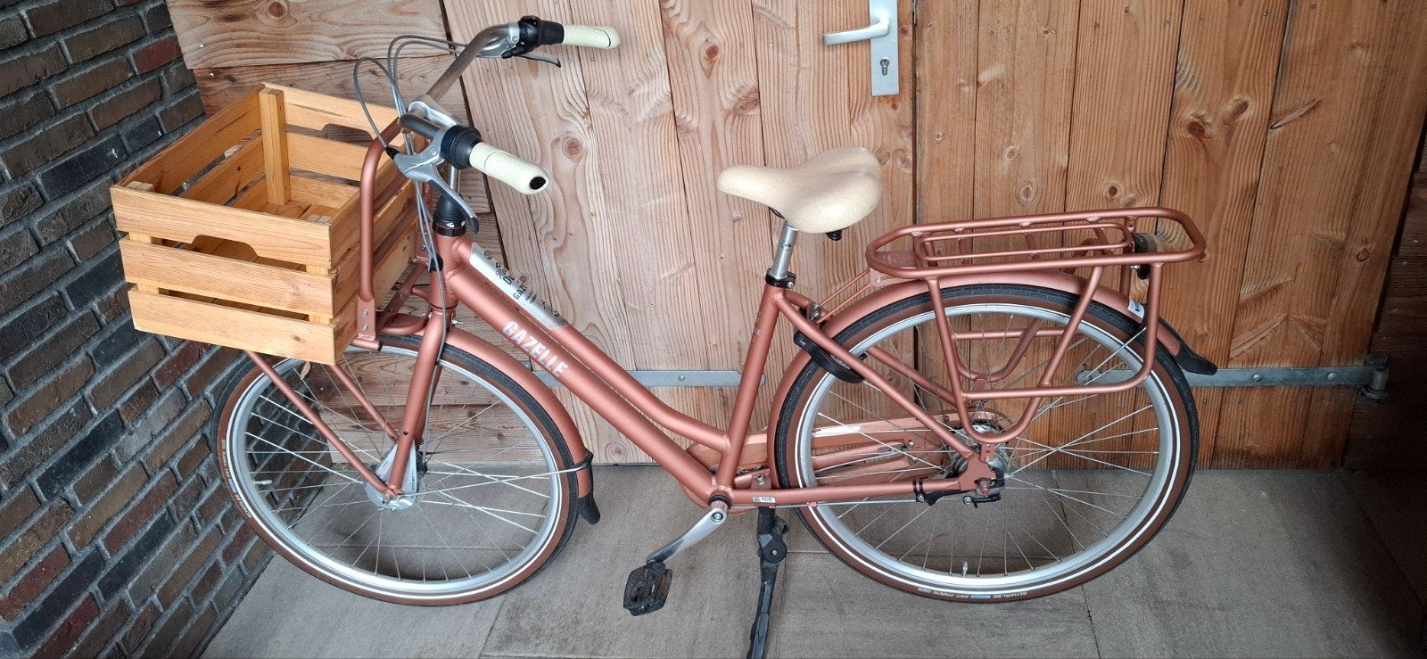 Dames Gazelle heavy duty 7 versn, Fietsen en Brommers, 47 tot 50 cm, Versnellingen, Ophalen of Verzenden, Zo goed als nieuw