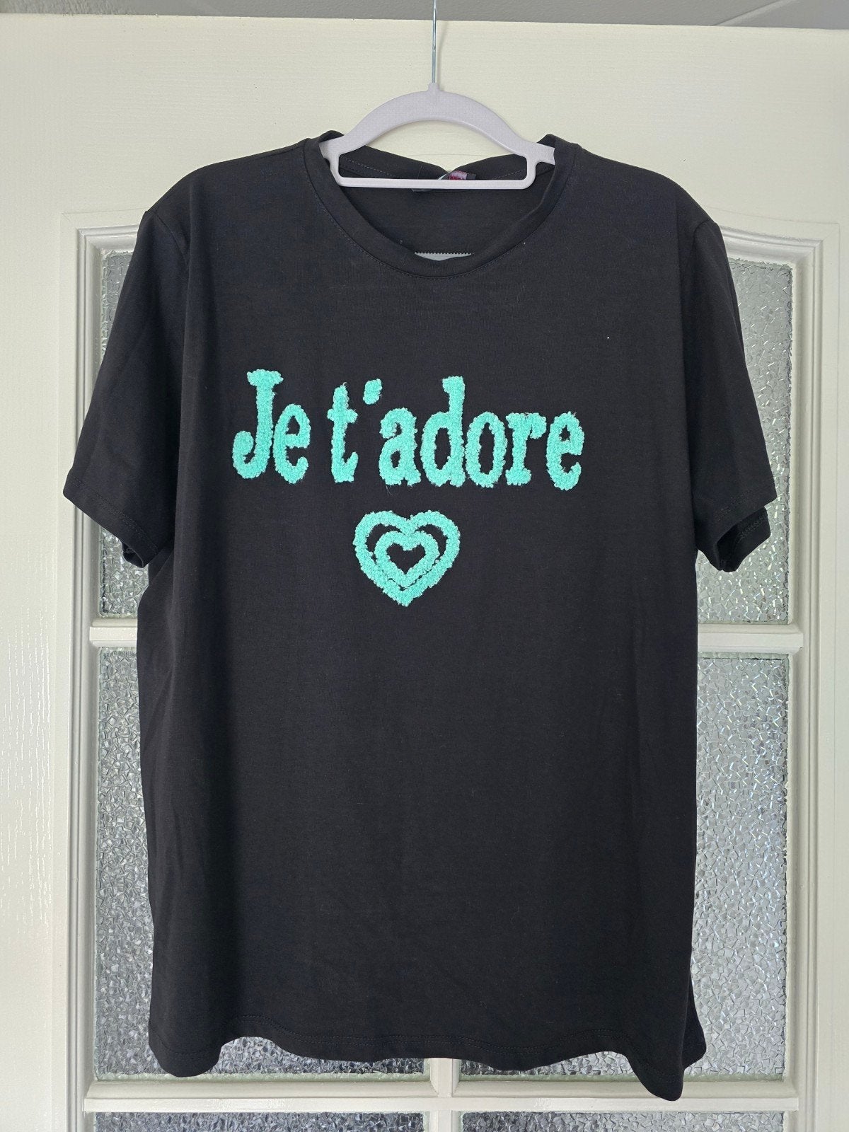Nieuw shirt je t'adore 40 42 44 SALE, Kleding | Dames, T-shirts, Ophalen of Verzenden, Nieuw, Maat 42/44 (L), Korte mouw
