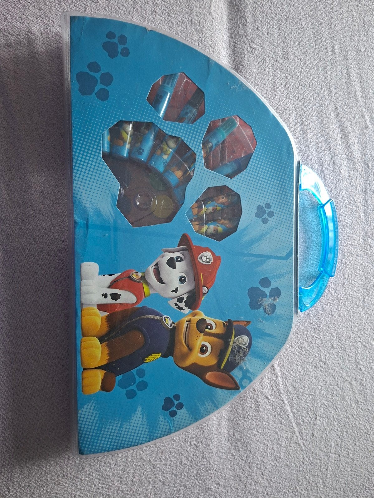 GRATIS! Paw Patrol tekenset. Niet compleet, zie foto., Ophalen, Gebruikt, Knutselen