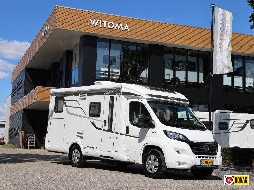 Hymer Exsis-T 474 AUTOM. | Airco | ZENEC, Caravans en Kamperen, Automaat, Standaard zit, Ringverwarming, Fiat