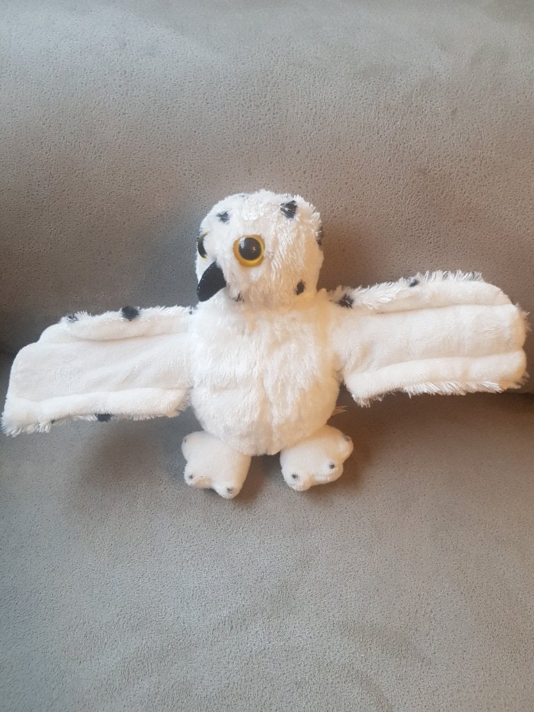 Knuffel - Sneeuwuil 3, Ophalen of Verzenden, Gebruikt, Overige typen