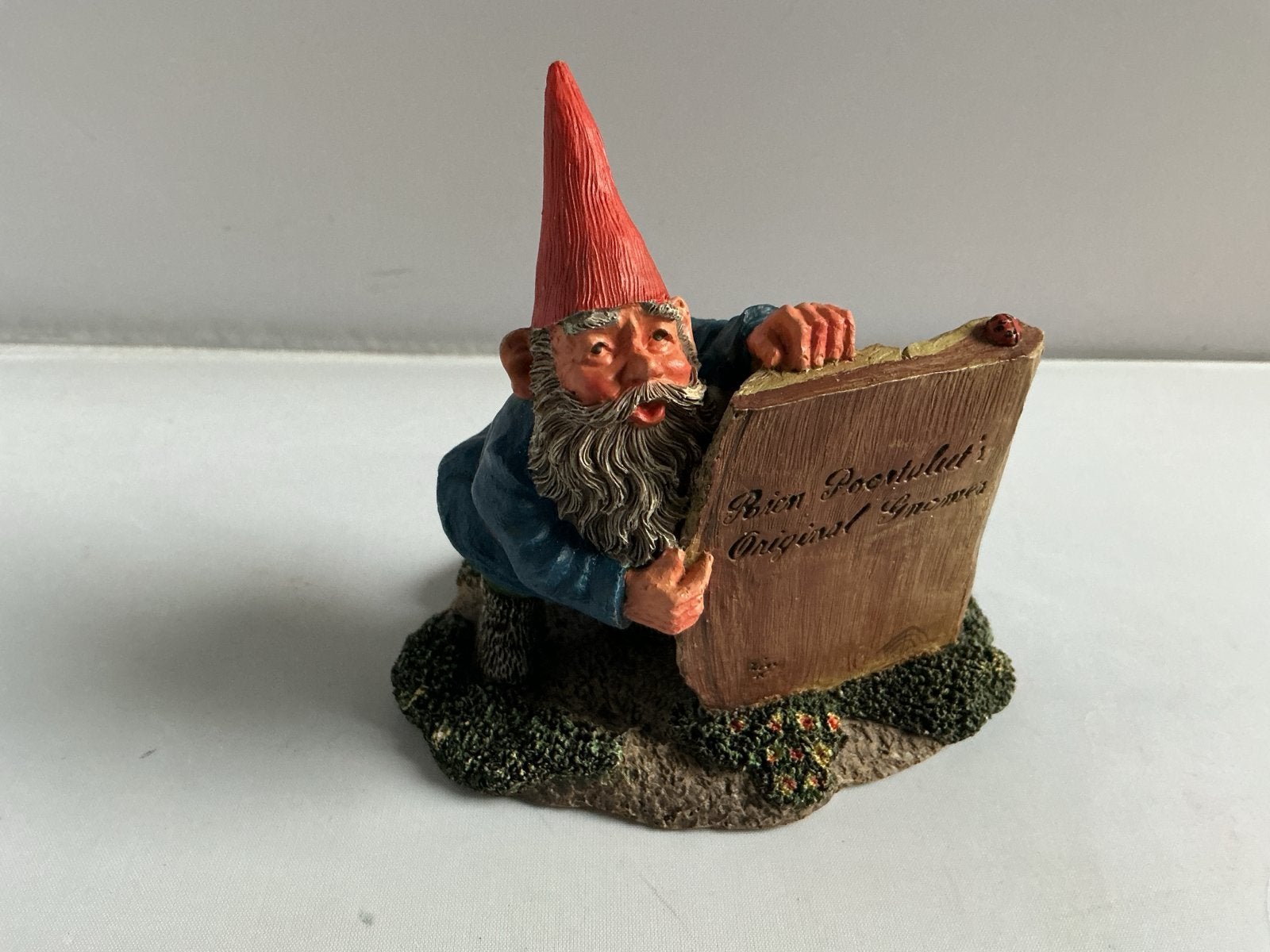 Rien Poortvliet Kabouter met boek - Origineel beeldje, Verzamelen, Ophalen of Verzenden, Gebruikt, Fantasy