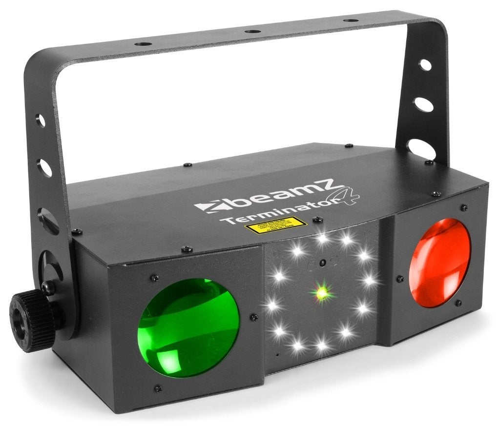 Laser, stroboscoop en moonflower, Beamz Terminator-IV, Muziek en Instrumenten, Geluidgestuurd, Nieuw, Ophalen of Verzenden, Laser