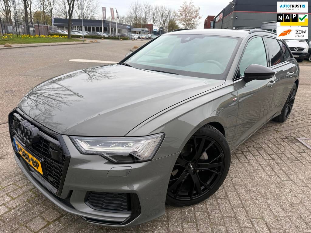 Audi A6 Avant 40 TFSI S Competition EDITION 2023 ACC CARPLAY, Origineel Nederlands, Hybride Elektrisch/Benzine, Autotrust, Zilver of Grijs