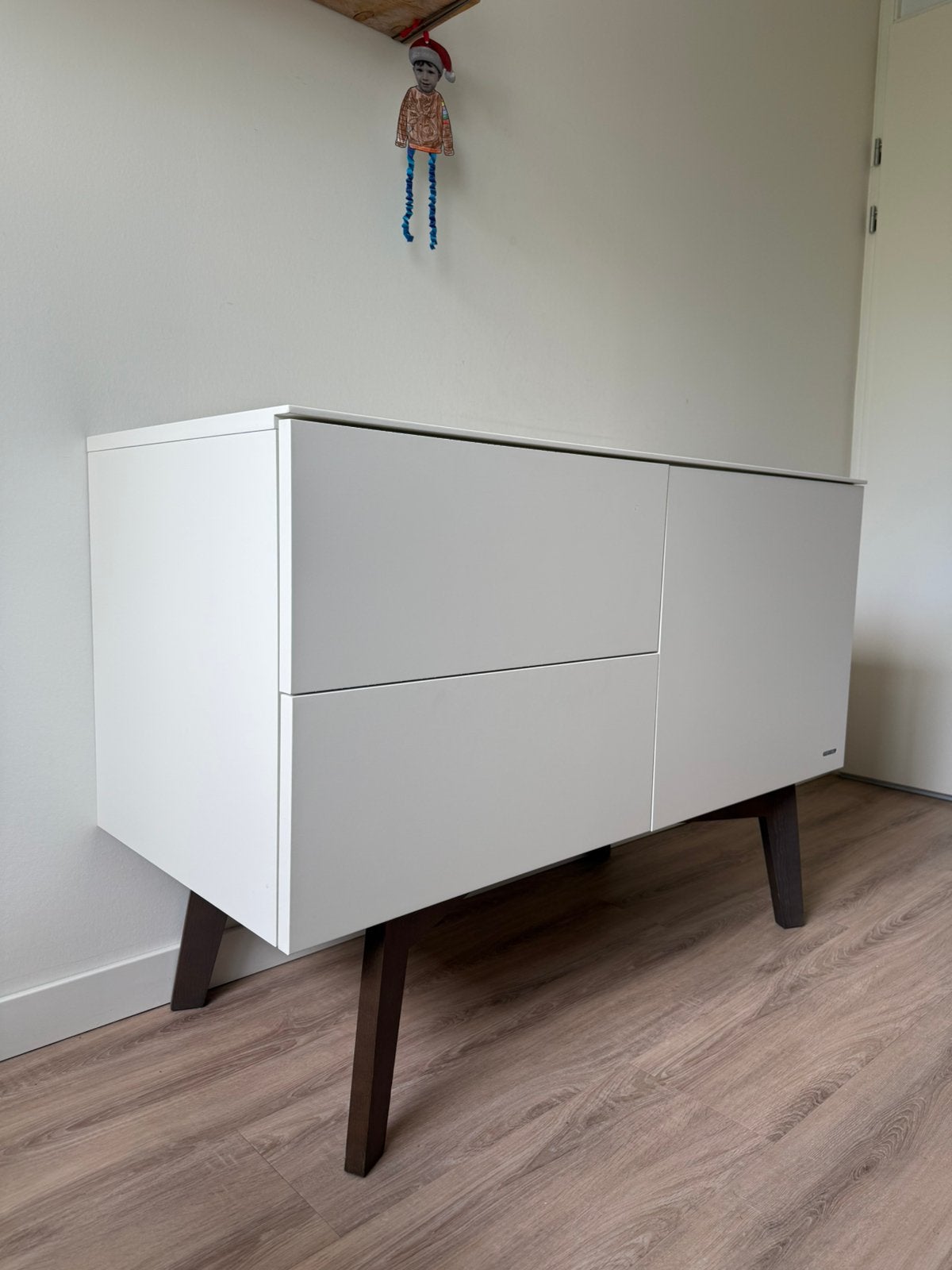 Kidsmill sixties baby set box ledikant commode, Kinderen en Baby's, Ophalen, Zo goed als nieuw, Ledikant