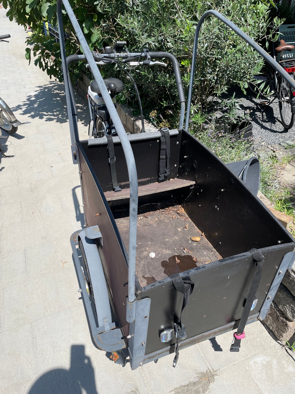 Troy Bakfiets opknapper, Fietsen en Brommers, Fietsen | Bakfietsen, Gebruikt, Velgrem, 2 kinderen, Ophalen