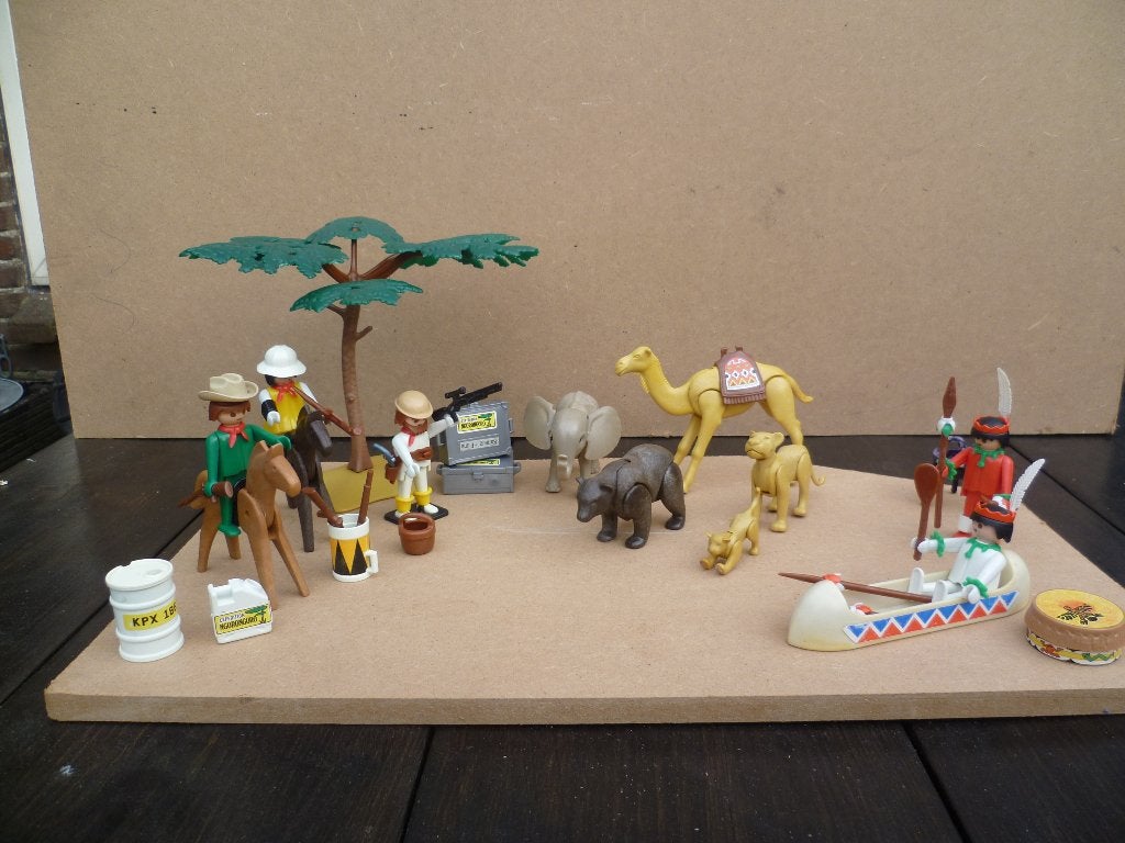 Vintage Playmobil Safari, Kinderen en Baby's, Speelgoed | Playmobil, Ophalen of Verzenden, Gebruikt, Losse onderdelen
