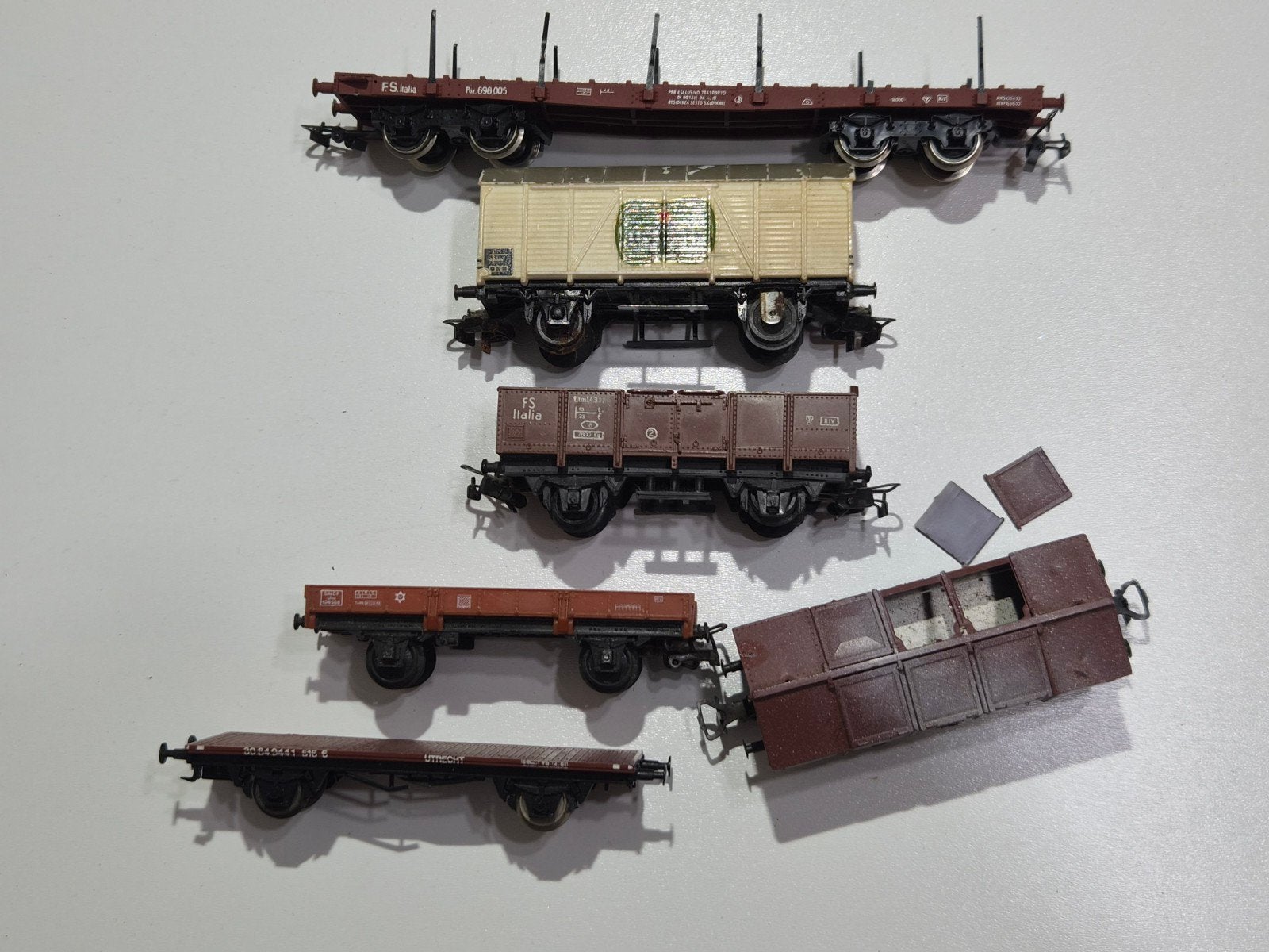 loop of sloop wagons, Ophalen of Verzenden, Gelijkstroom, Wagon, Jouef