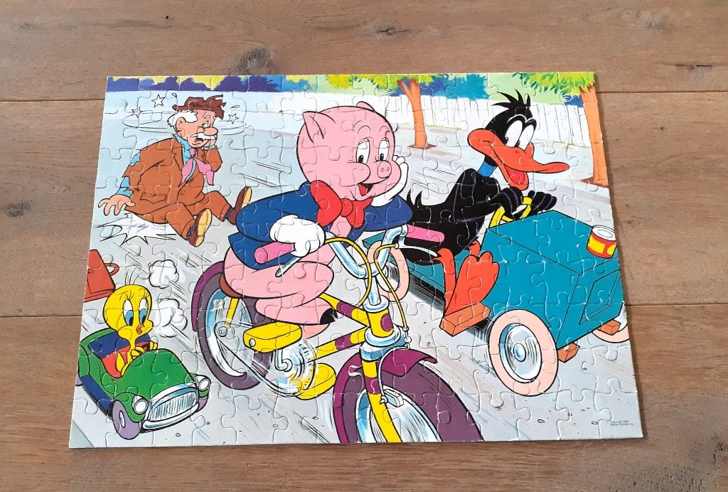 Grote Vloerpuzzel, Ophalen of Verzenden, Meer dan 50 stukjes, 4 tot 6 jaar