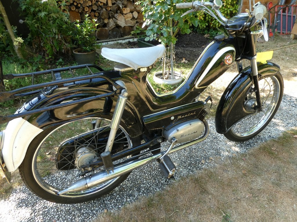 Berini Corona  2 versnellingen en Kenteken zeldzaam, Fietsen en Brommers, Maximaal 45 km/u, 49 cc, 2 versnellingen, Ophalen