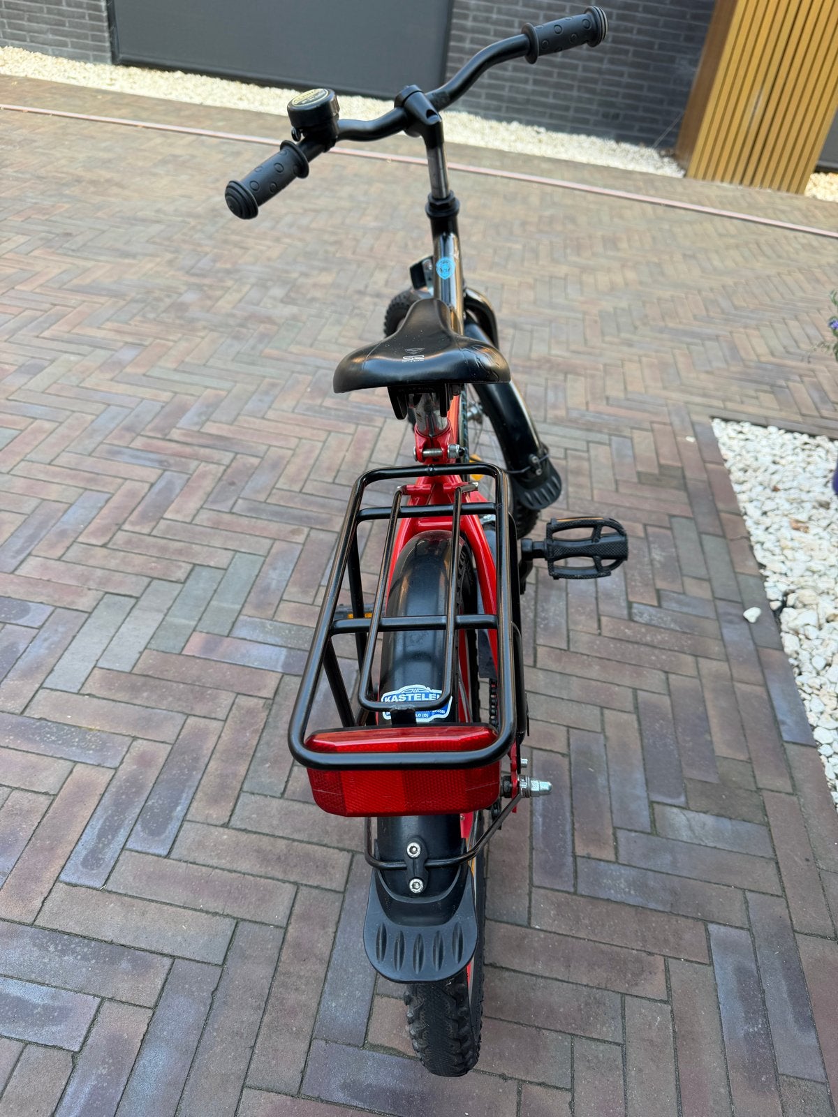 Alpina Yabber kinderfiets 18 inch - Prima staat!, Fietsen en Brommers, Fietsen | Kinderfietsjes, Ophalen, Gebruikt, Terugtraprem