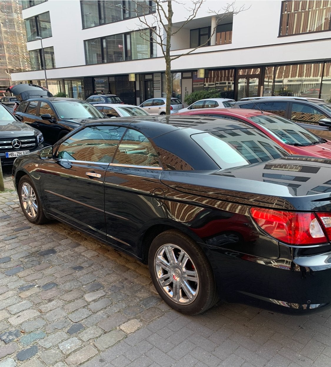 Chrysler Sebring 2.0 CRD hard top cabriolet, Voorwielaandrijving, 4 cilinders, Cabriolet, Zwart