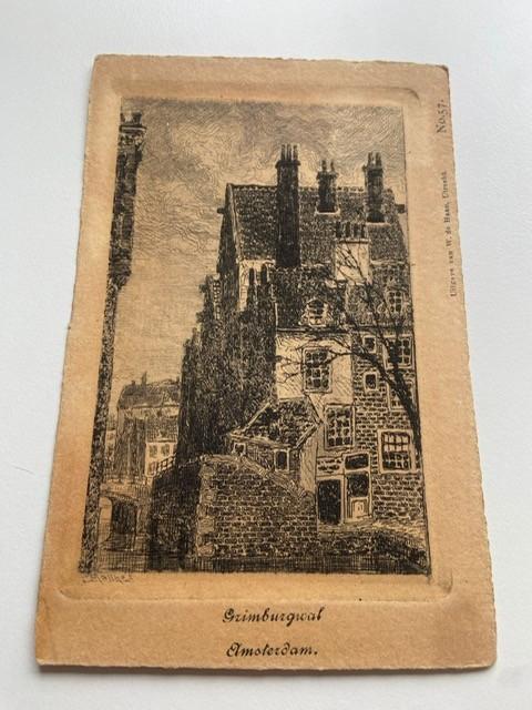 ansichtkaarten, Verzamelen, Ophalen of Verzenden, Voor 1920, Ongelopen, Noord-Holland
