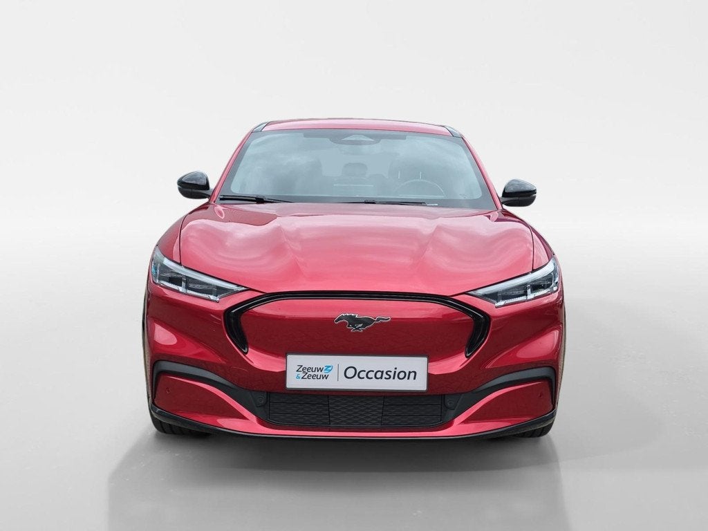 Ford Mustang Mach-E AWD 75 kWh | Dealer onderhouden! | Achte, Auto's, 12 maanden, Gebruikt, 750 kg, Origineel Nederlands