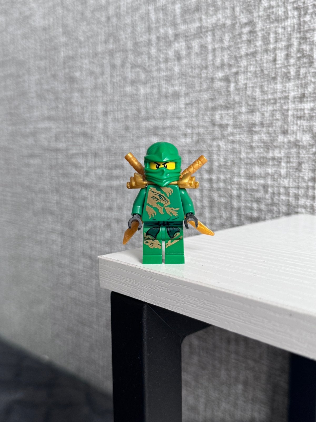 LEGO Ninjago Lloyd DX minifigure PAD print, Lego, Ophalen of Verzenden, Zo goed als nieuw, Minifiguur
