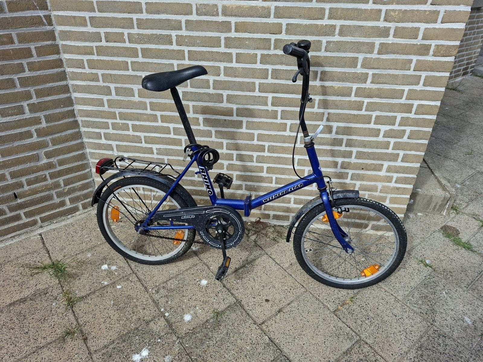 Opvouwbare fiets - Ideaal voor woon-werkverkeer!, 20 inch of meer, Gebruikt, Velgrem, Totaal opvouwbaar