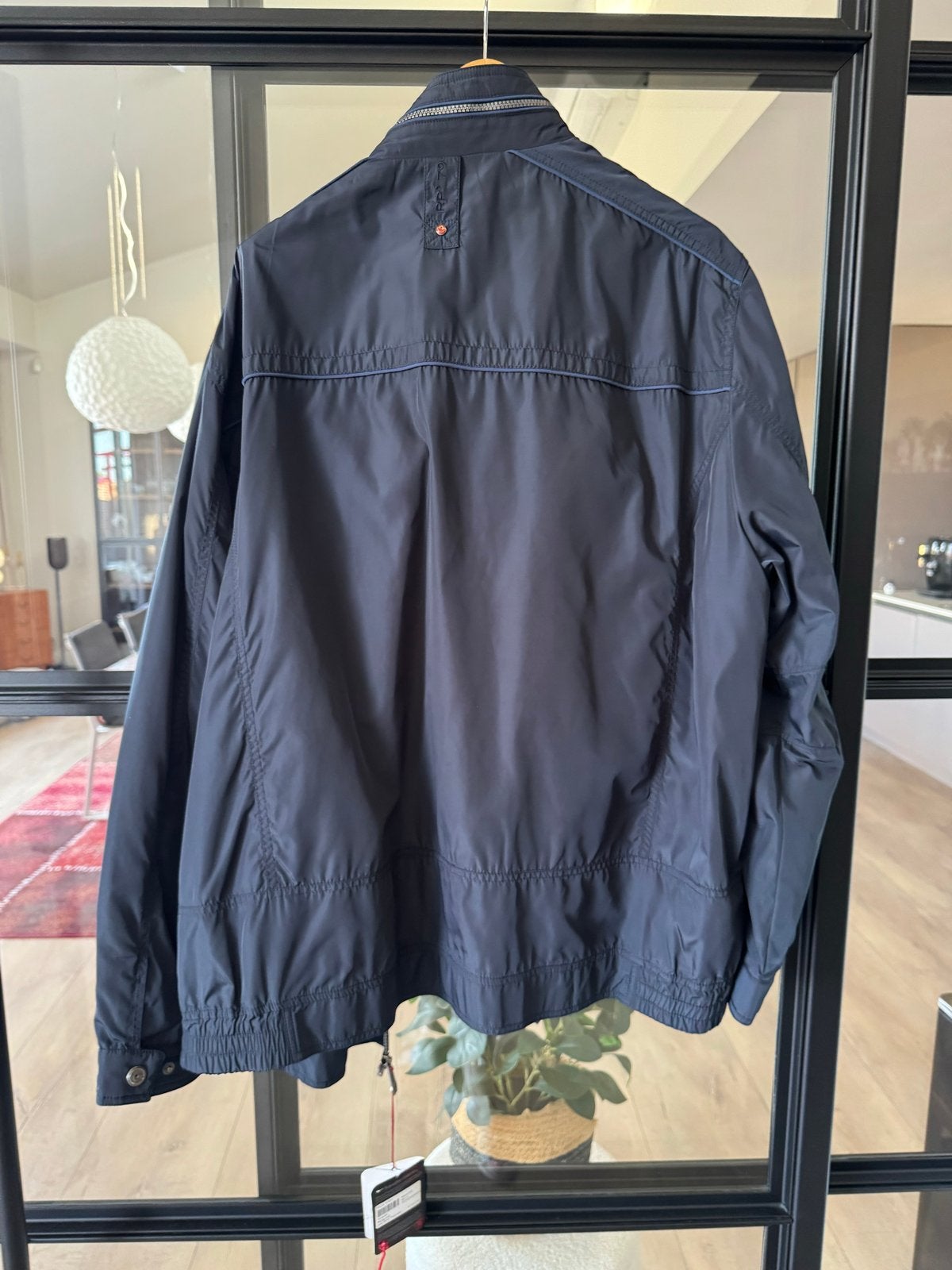 Nieuwe donkerblauwe Redpoint jas maat 68 met capuchon, Kleding | Heren, Jassen | Zomer, Ophalen, Nieuw, Overige maten, Blauw