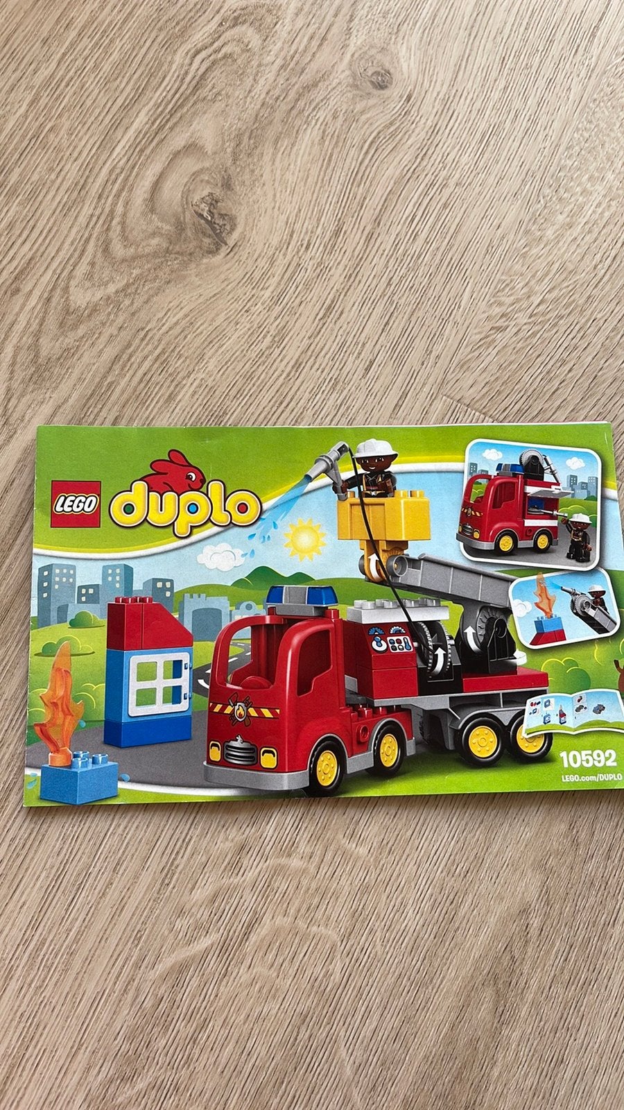 Duplo brandweerauto 10592, Ophalen of Verzenden, Zo goed als nieuw, Duplo