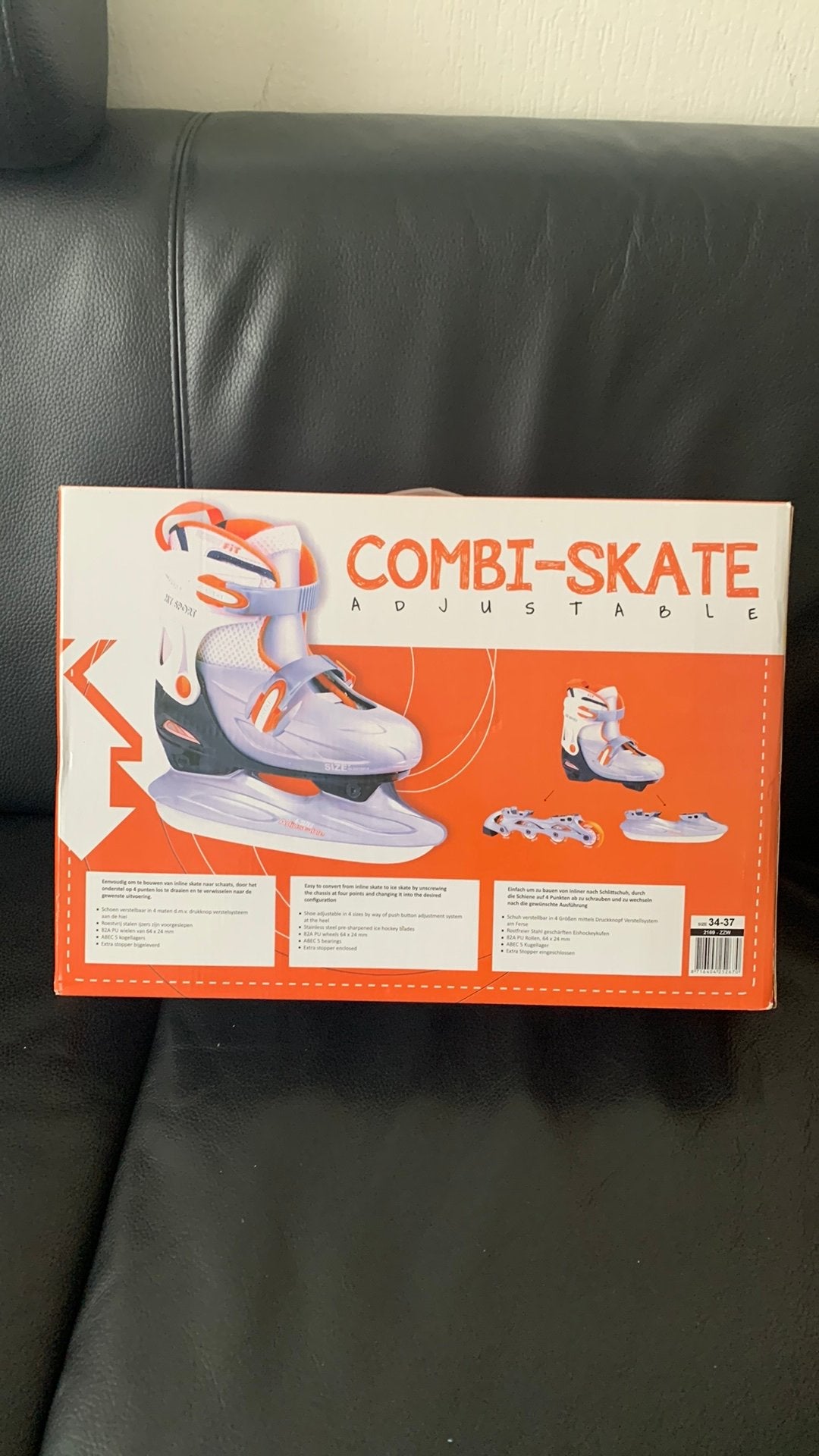 Combi-Skate Adjustable maat 34-37 Nieuw!, Sport en Fitness, Schaatsen, Ophalen of Verzenden, Nieuw, Overige typen, Overige merken