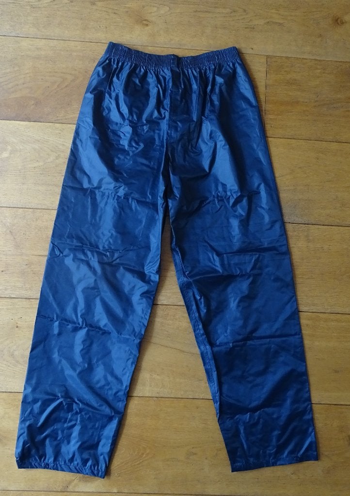 Nette regenbroek maat L kleur blauw merk Zeeman, Ophalen of Verzenden, Zo goed als nieuw, Regenbroek, Heren