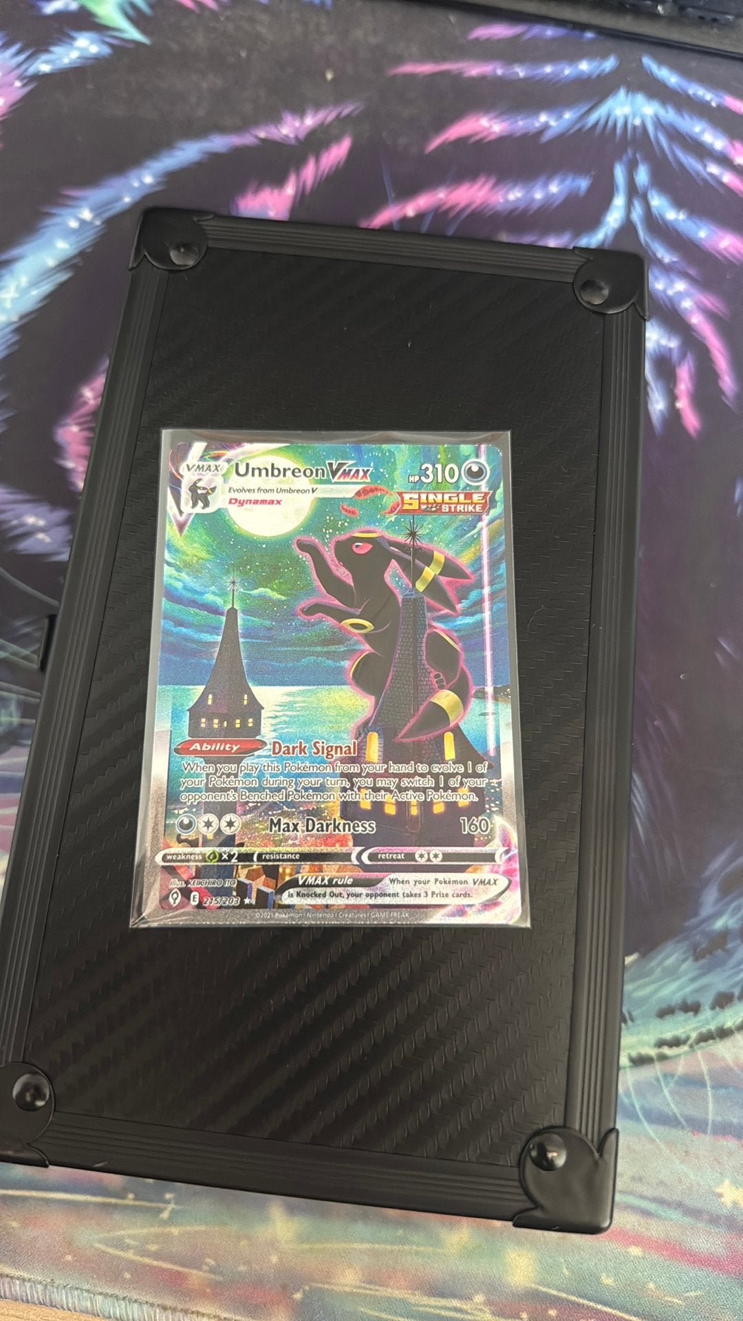 Umbreon vmax alt art evolving skies moonbreon, Hobby en Vrije tijd, Verzamelkaartspellen | Pokémon, Ophalen of Verzenden, Zo goed als nieuw