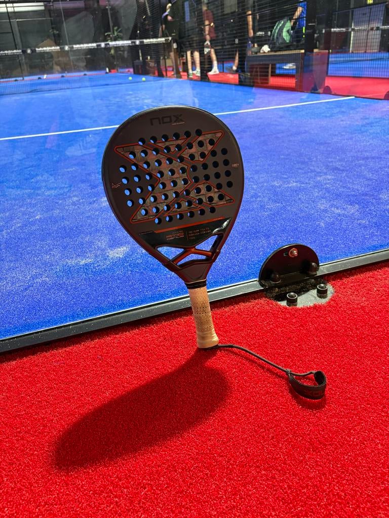 NOX AT10 Genius 18K Alum 2025 — Agustín Tapia, Ophalen of Verzenden, Zo goed als nieuw, Padelracket