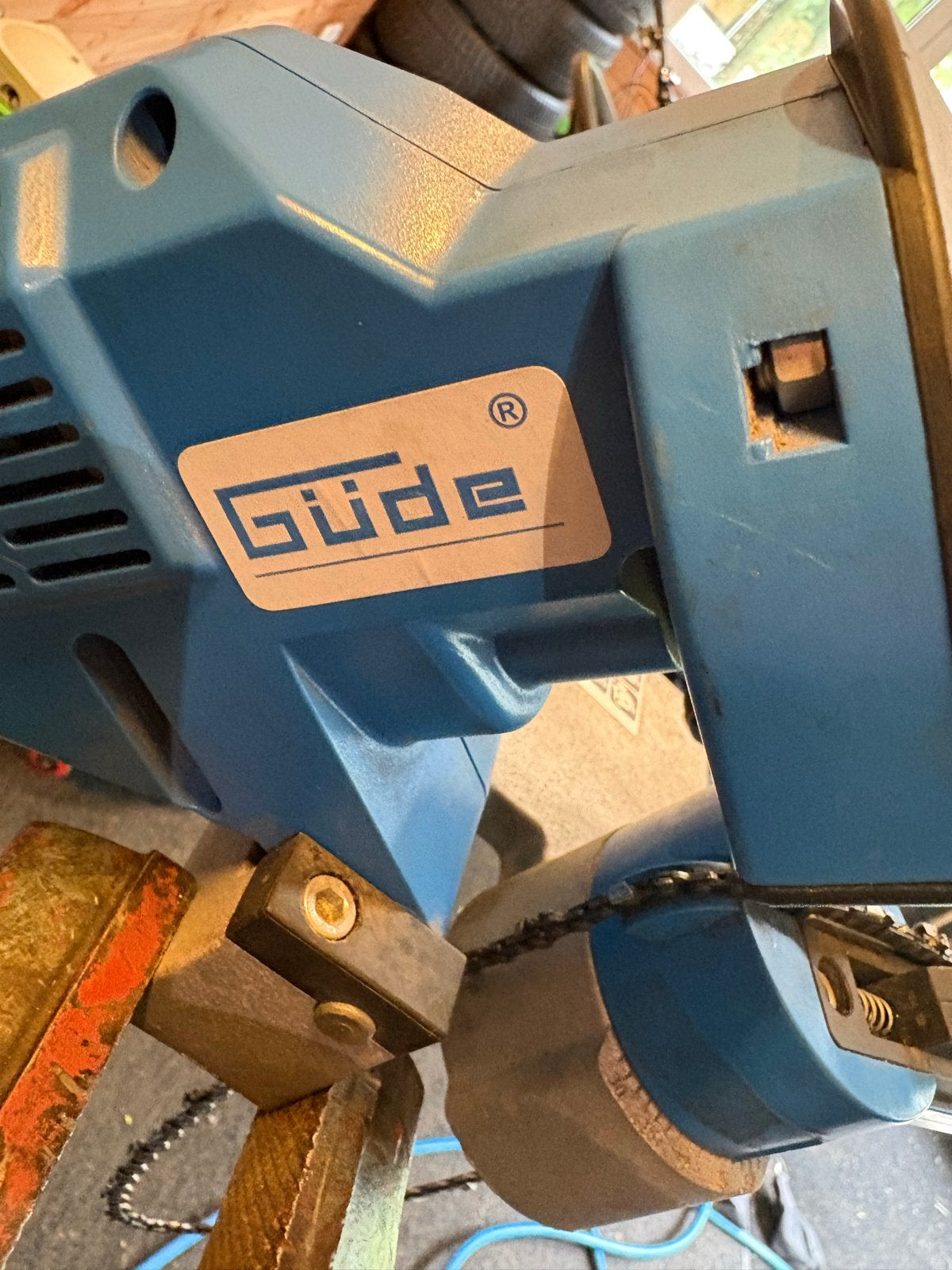 Güde GS 650 Kettingzaagslijper - Zo goed als nieuw, Doe-het-zelf en Verbouw, Gereedschap | Slijpmachines, Ophalen, Zo goed als nieuw
